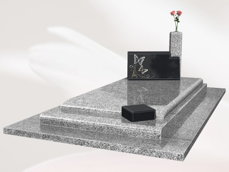 Modèle de stèle coffret très moderne