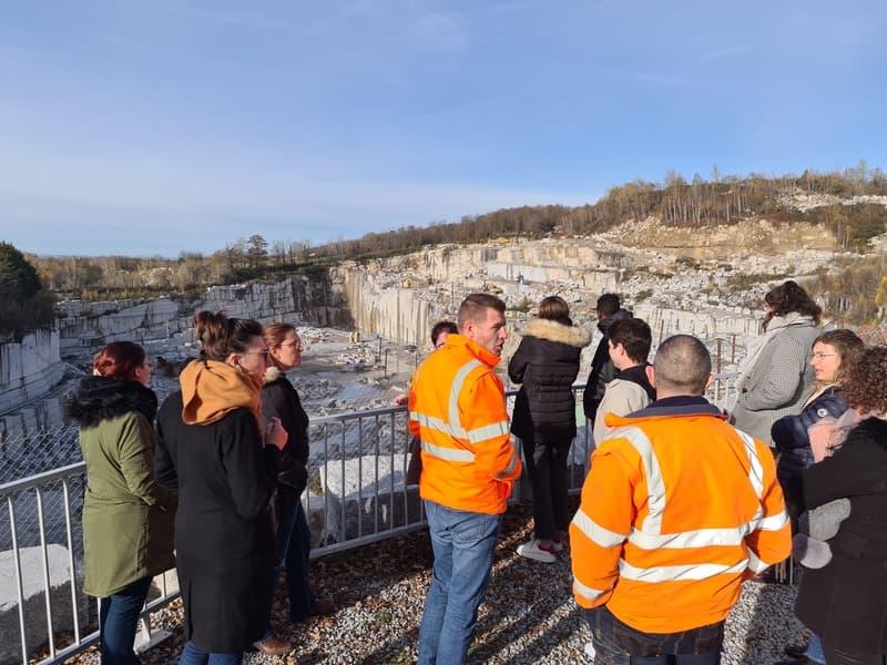 visite carriere de granit
