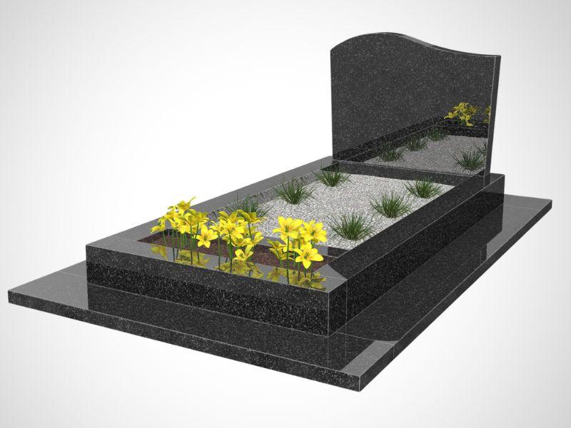Modèle jardinière stèle doucine