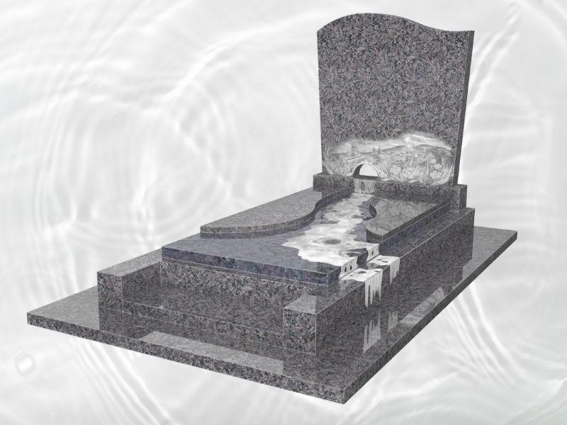 monument funéraire rivière