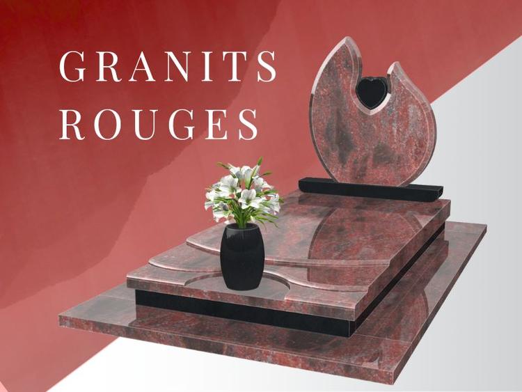 granits rouges pour monuments funéraires