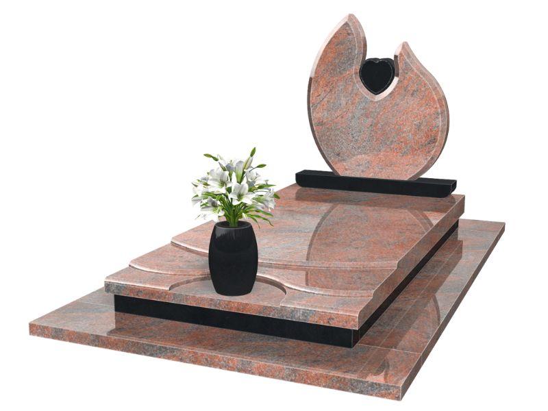 modèle Aroé avec granit orange