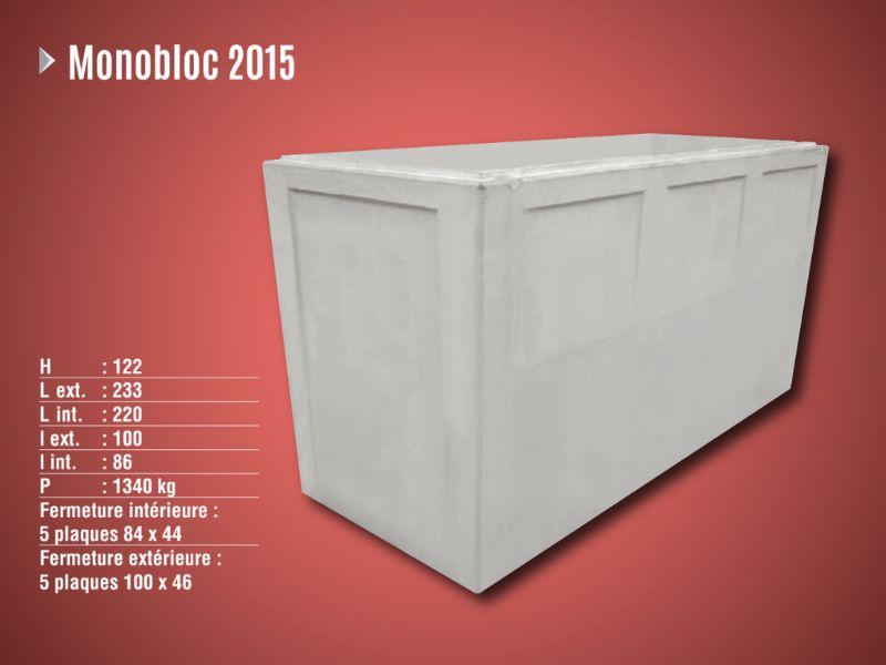 Caveau monobloc 2015
