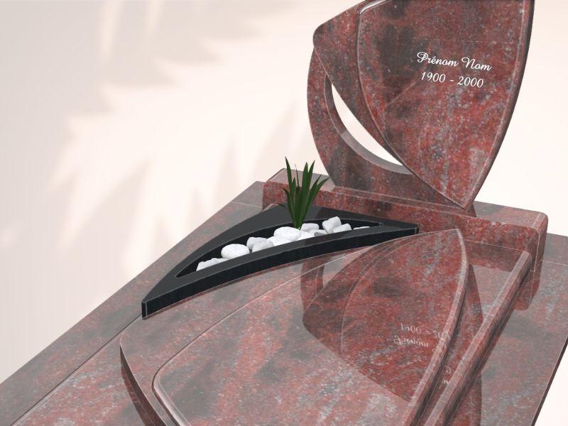 Miroir jardinière en contraste