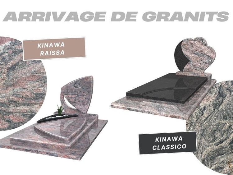 Arrivage de granits du Brésil