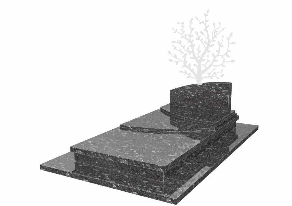 Arbre de vie pando sur stèle inox