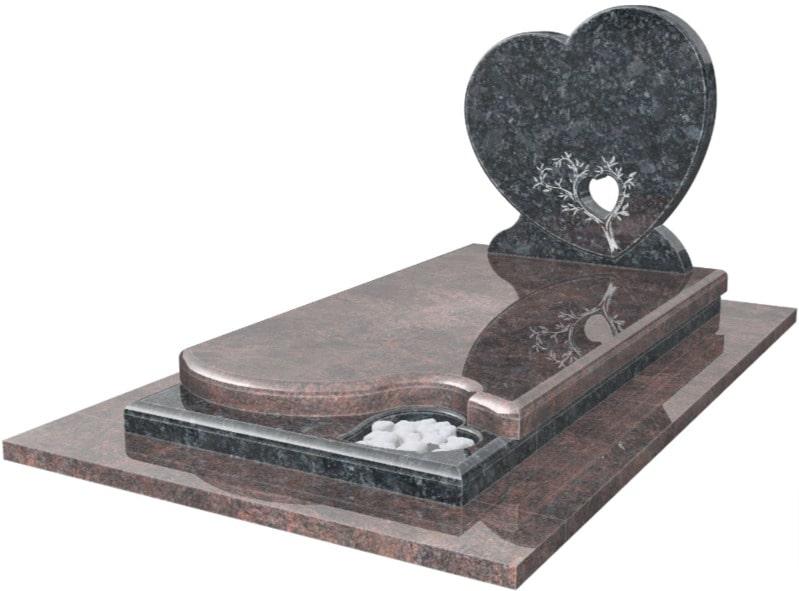 Rubia simplicité et détail d'un monument funéraire