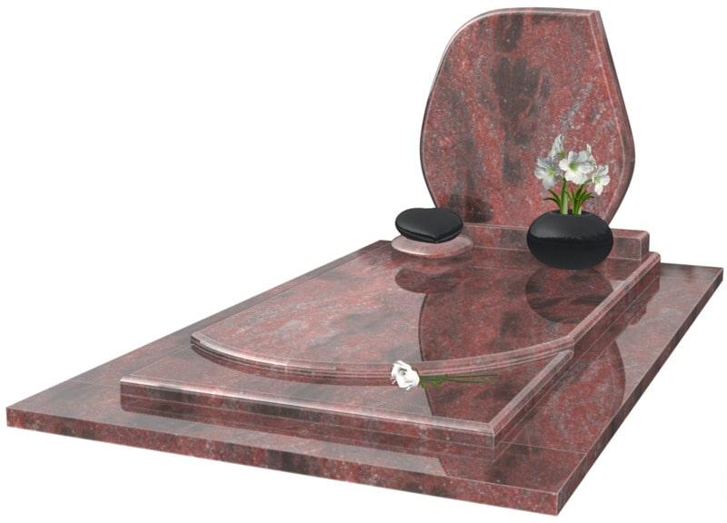 Tendance granit rouge dans le funéraire