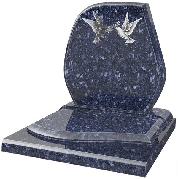 Tendance monument funéraire avec granit bleu