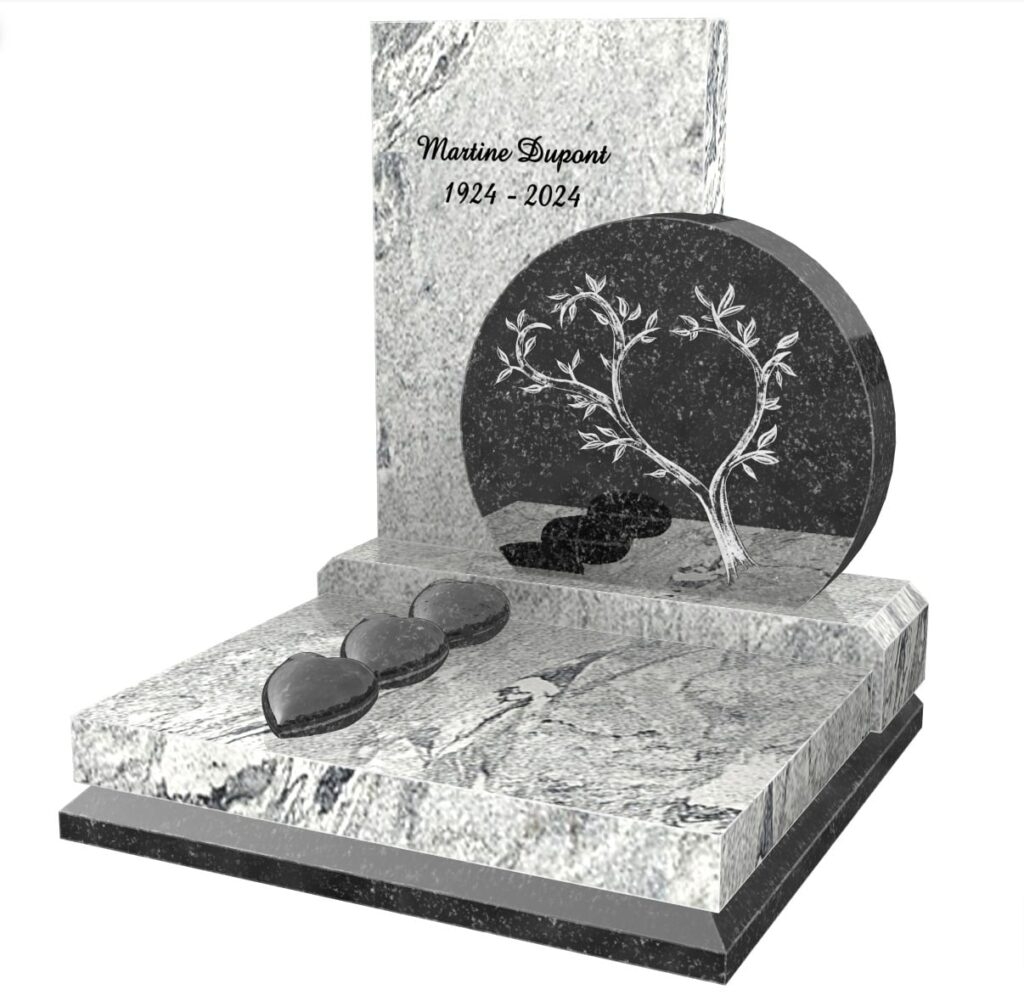 Personnalisation avec gravure d'une cavurne