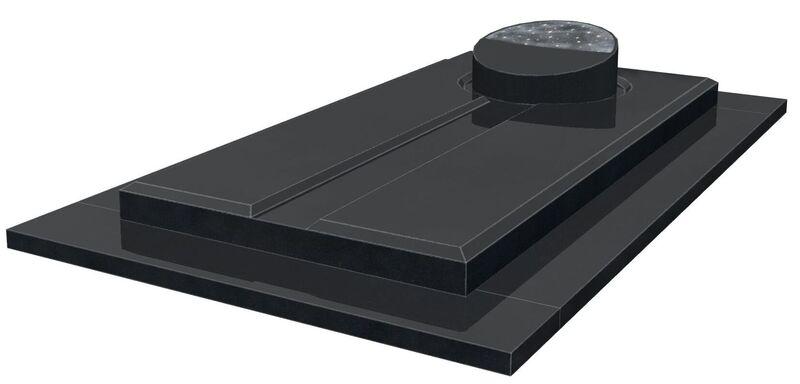 Pierre tombale sobriété simple et épurée