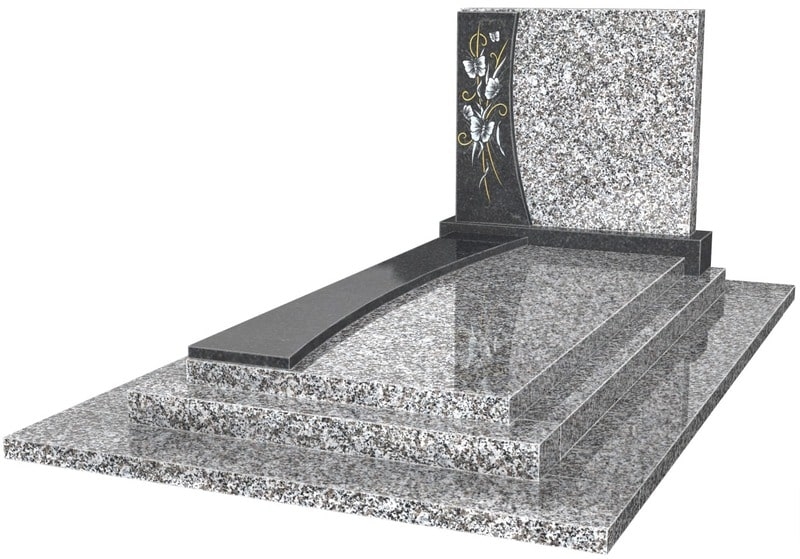 Modèle Topaze en granit du Tarn gris moyen