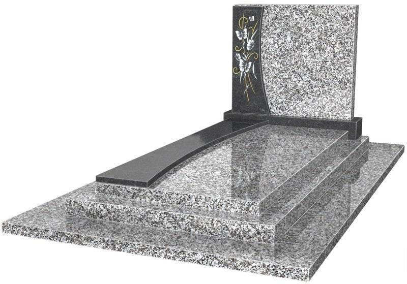 Modèle Topaze en granit du Tarn gris moyen