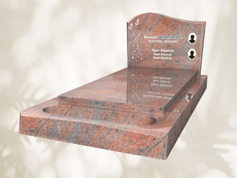 Sablage sur monument de cœur, étoiles et papillons