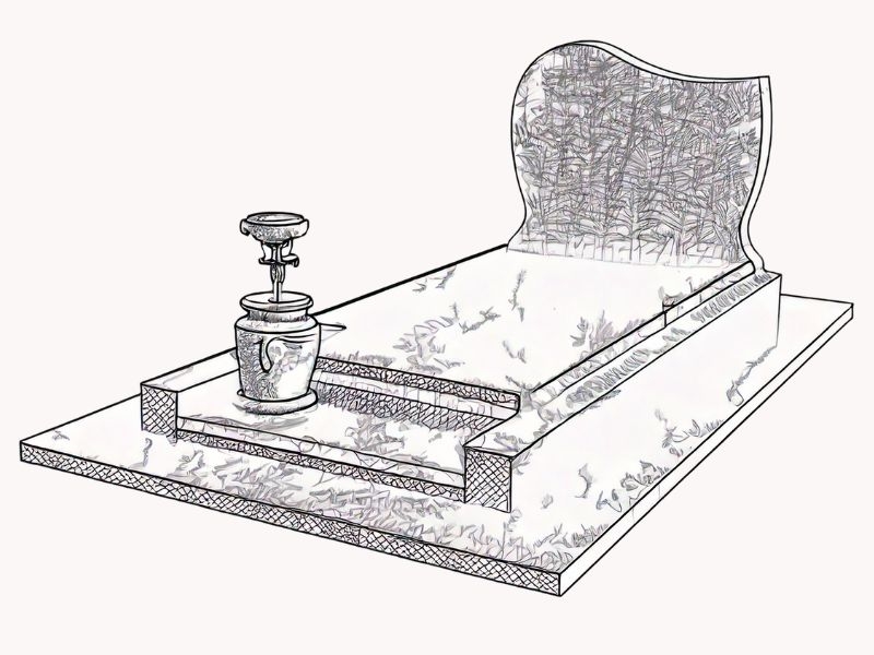 inhumation en pleine terre ou avec caveau