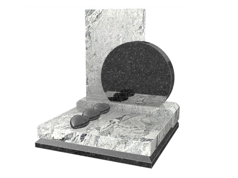 sélection de galets funéraires pour monument