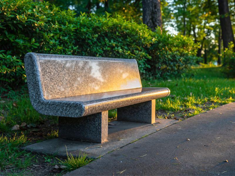 Mobilier extérieur en granit