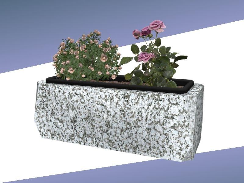 jardinière en granit