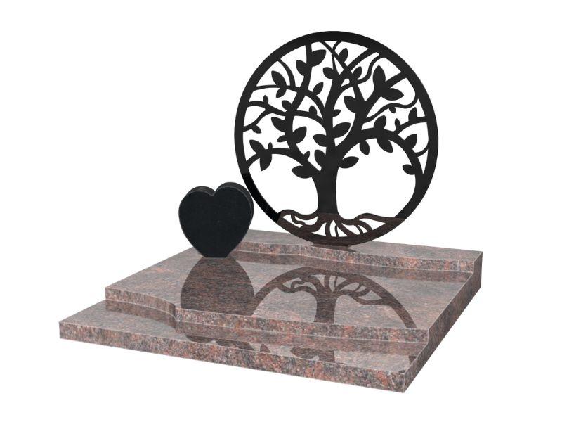 Monument cinéraire Cin-Nivora couleur marron