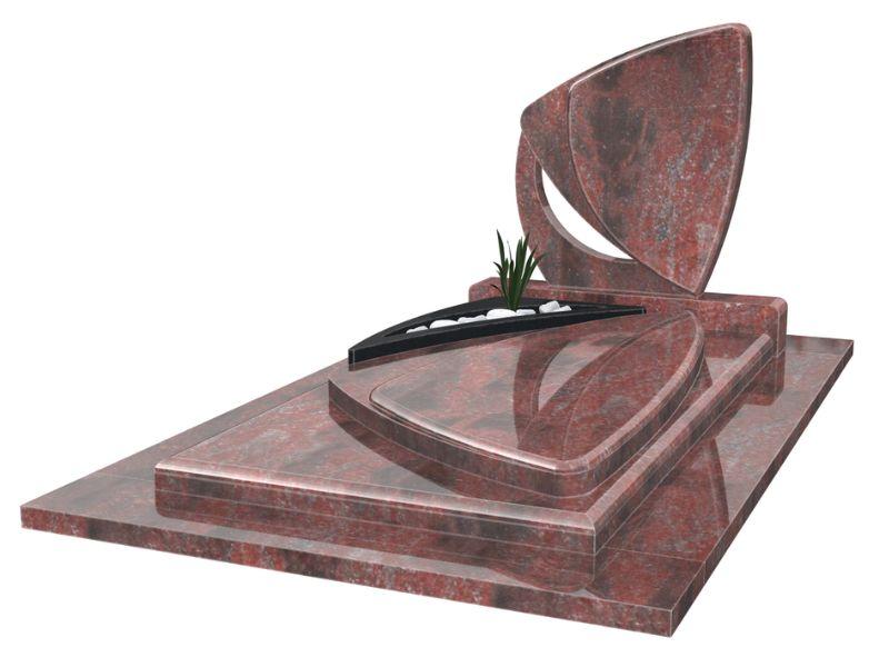 Modèle Miroir en granit rouge