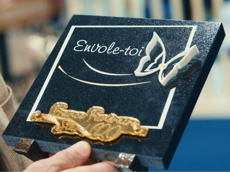 papillons en résine