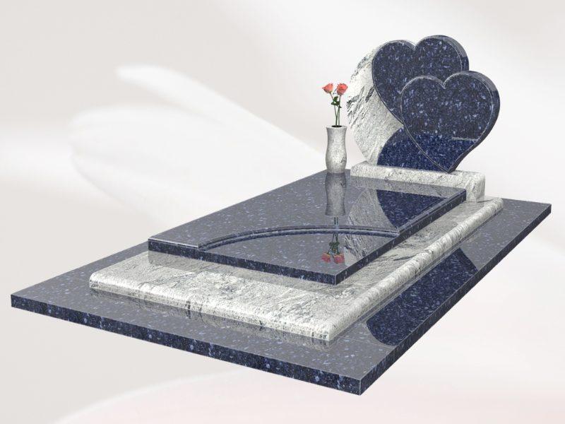 Forme de coeur pour accessoiriser un monument