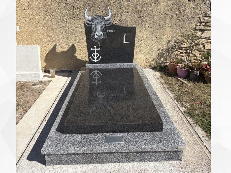 Monument installé par les PF Jéristy