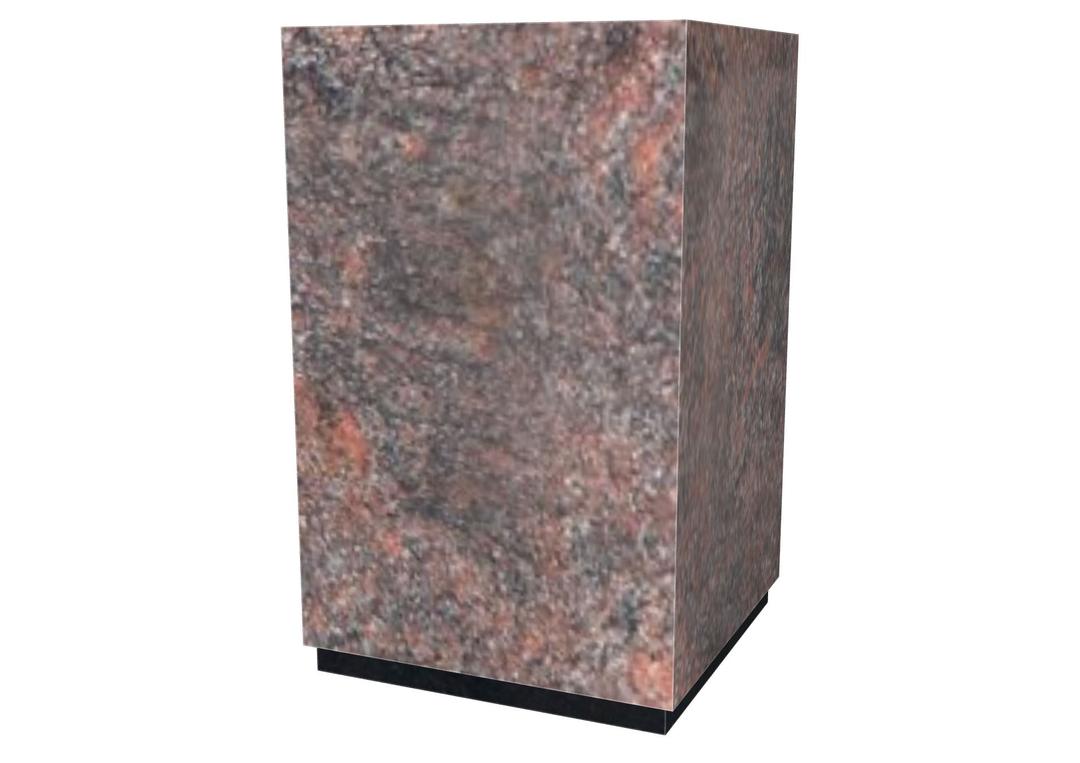 Urne Granit cubique 4L